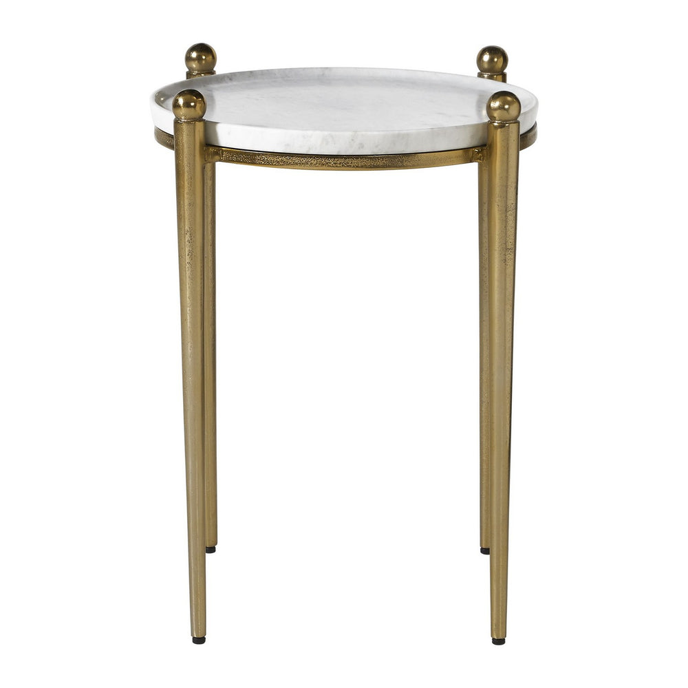 Uttermost - Accent Table - Nahunta - Antique Brass- Union Lighting Luminaires Decor