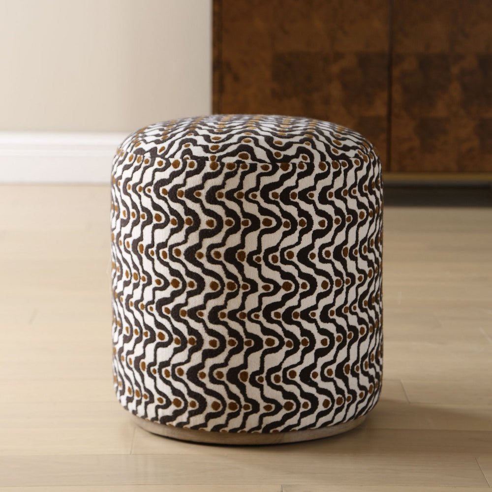 Uttermost - Ottoman - Cas - Natural Ceruse- Union Lighting Luminaires Decor