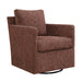 Uttermost - Swivel Chair - Tisdell - Canyon And Blush With Accents Of Navy- Union Lighting Luminaires Decor