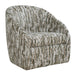 Uttermost - Swivel Chair - Mari - Green, Caramel, And Ivory- Union Lighting Luminaires Decor