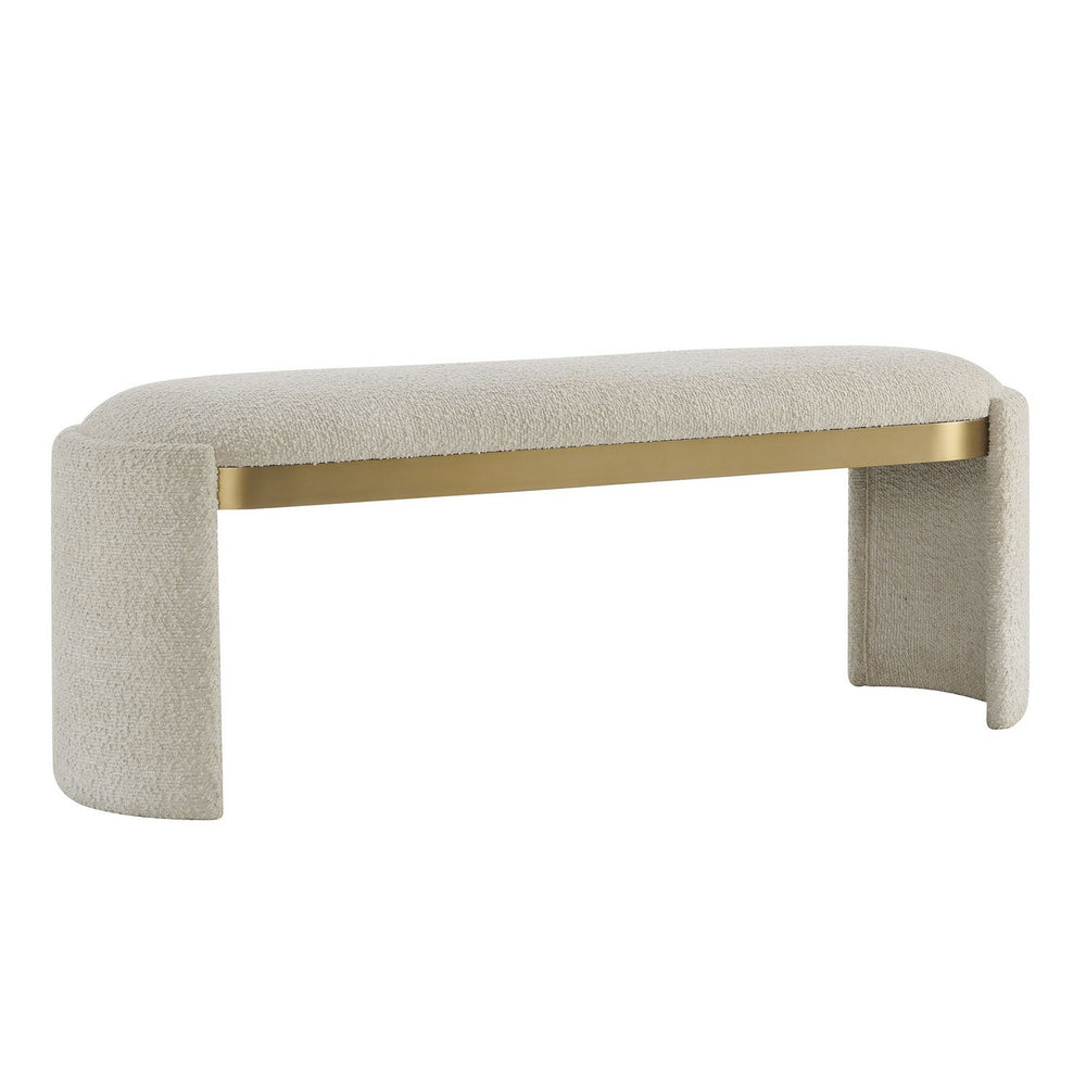 Uttermost - Bench - Serena - Antique Gold- Union Lighting Luminaires Decor