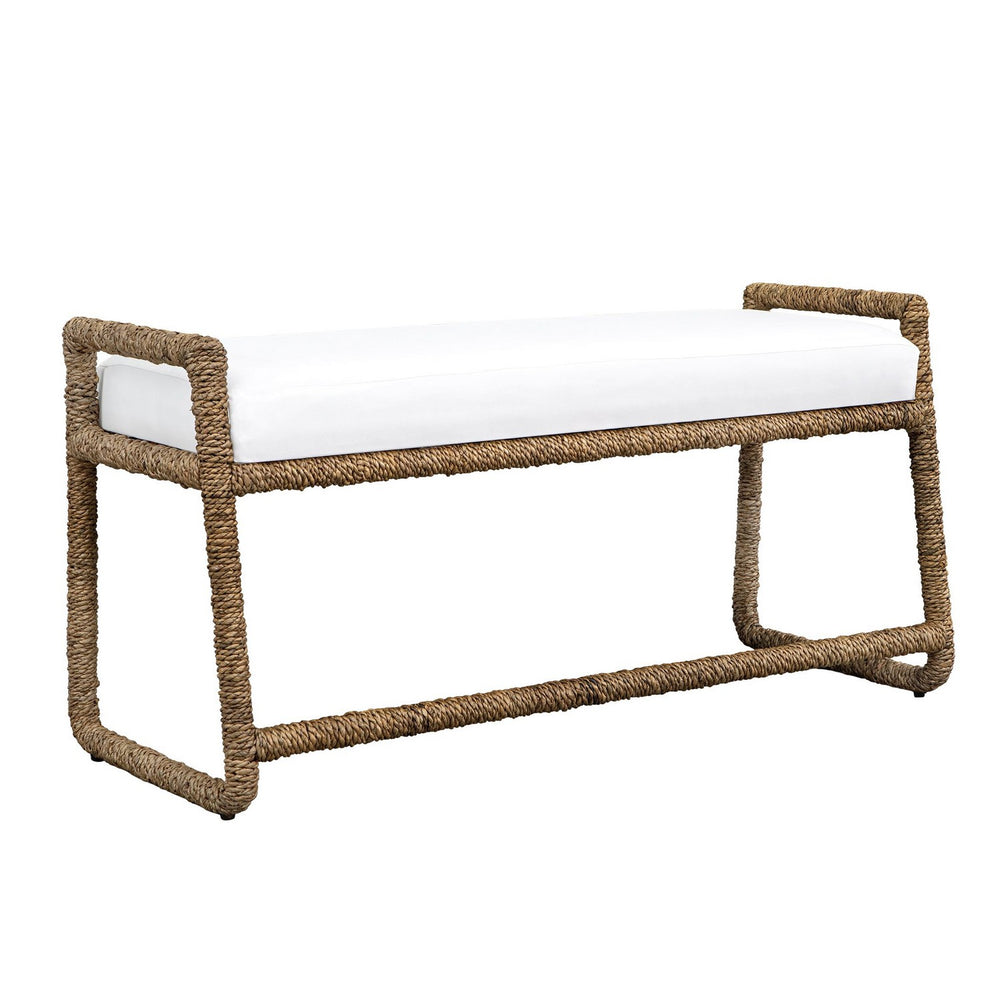 Uttermost - Bench - Araiza - Natural Banana- Union Lighting Luminaires Decor