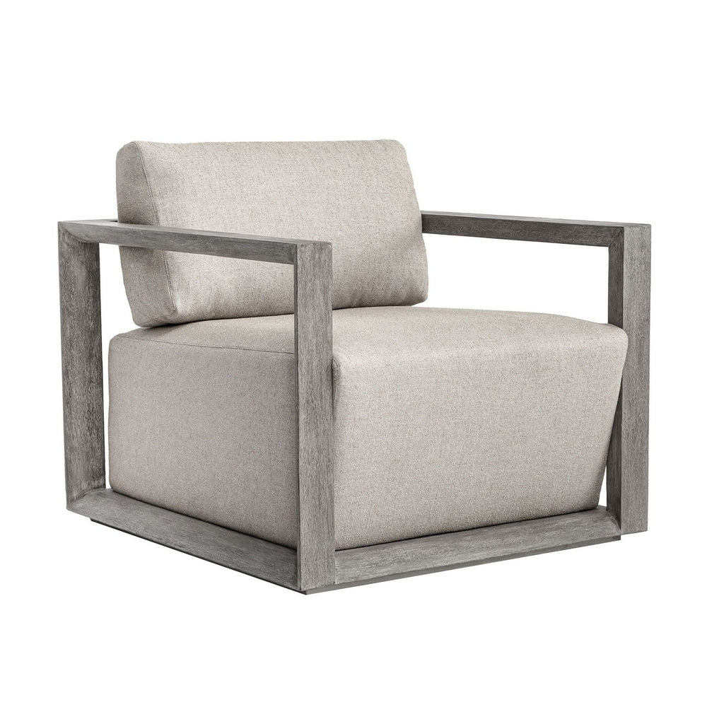 Uttermost - Lounge Chair - Remsen - Weathered Gray- Union Lighting Luminaires Decor