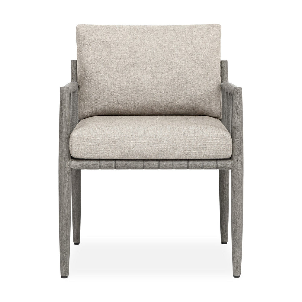 Uttermost - Dining Chair - Borneo - Dark Gray- Union Lighting Luminaires Decor