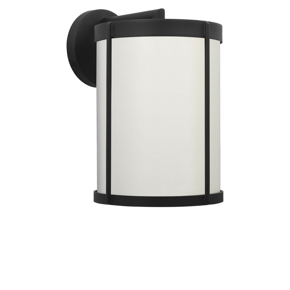Generation Lighting Canada - One Light Lantern - Luning - Textured Black- Union Lighting Luminaires Decor