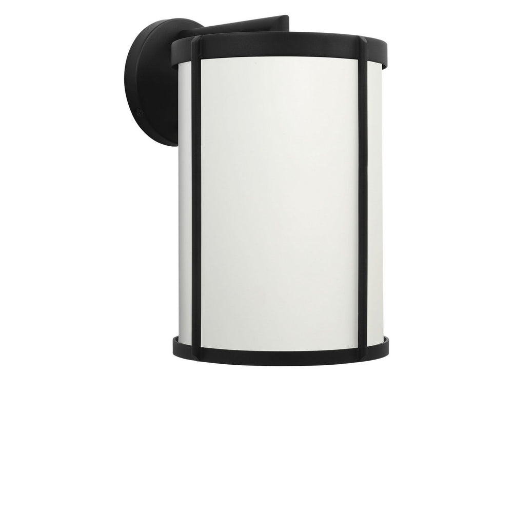Generation Lighting Canada - One Light Lantern - Luning - Textured Black- Union Lighting Luminaires Decor