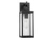 Generation Lighting Canada - One Light Lantern - Rox - Textured Black- Union Lighting Luminaires Decor