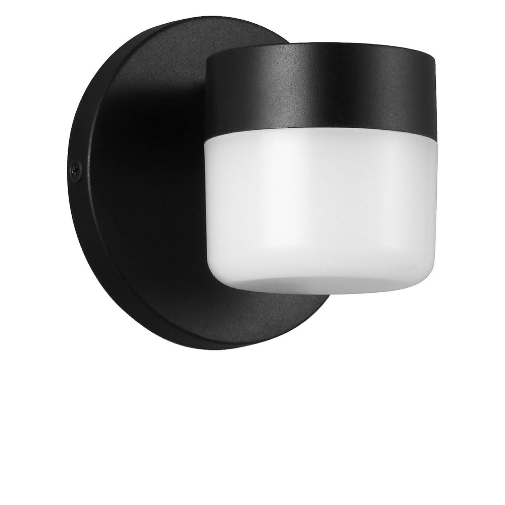 Generation Lighting Canada - LED Outdoor Wall Lantern - Kinwood - Textured Black- Union Lighting Luminaires Decor