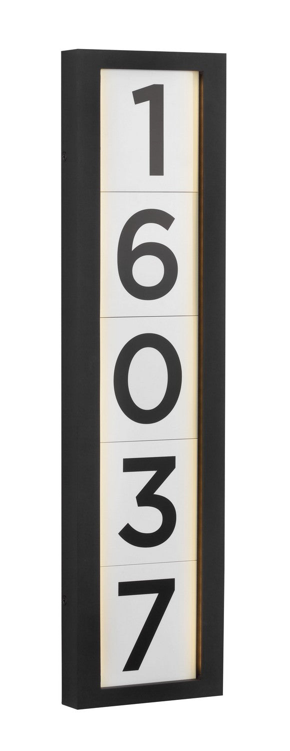 Generation Lighting Canada - Address Light LED - Address Light - Textured Black- Union Lighting Luminaires Decor