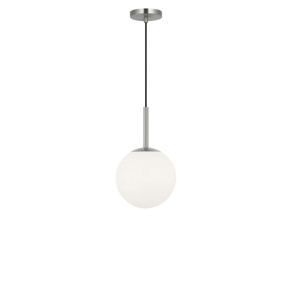 Generation Lighting Canada - One Light Pendant - Nube - Brushed Nickel- Union Lighting Luminaires Decor