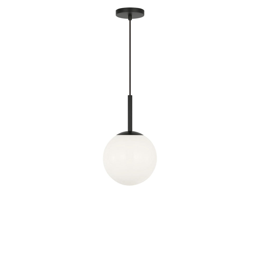 Generation Lighting Canada - One Light Pendant - Nube - Midnight Black- Union Lighting Luminaires Decor