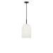 Generation Lighting Canada - One Light Pendant - Neblina - Midnight Black- Union Lighting Luminaires Decor
