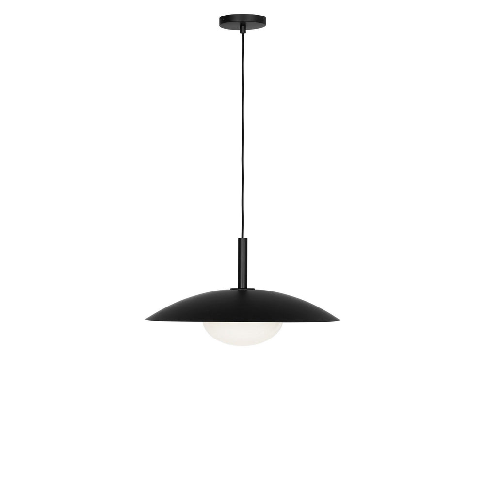 Generation Lighting Canada - One Light Pendant - Mont - Midnight Black- Union Lighting Luminaires Decor