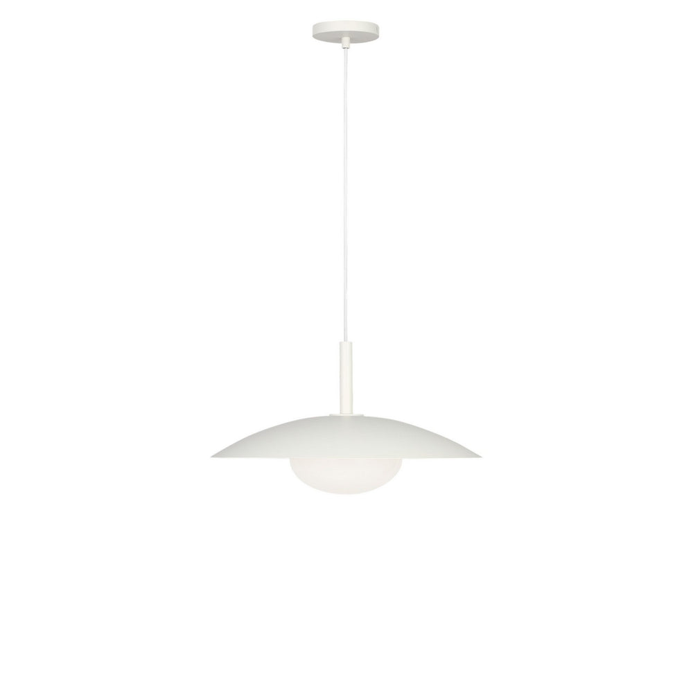 Generation Lighting Canada - One Light Pendant - Mont - Matte White- Union Lighting Luminaires Decor