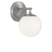 Generation Lighting Canada - One Light Vanity - Nube - Brushed Nickel- Union Lighting Luminaires Decor