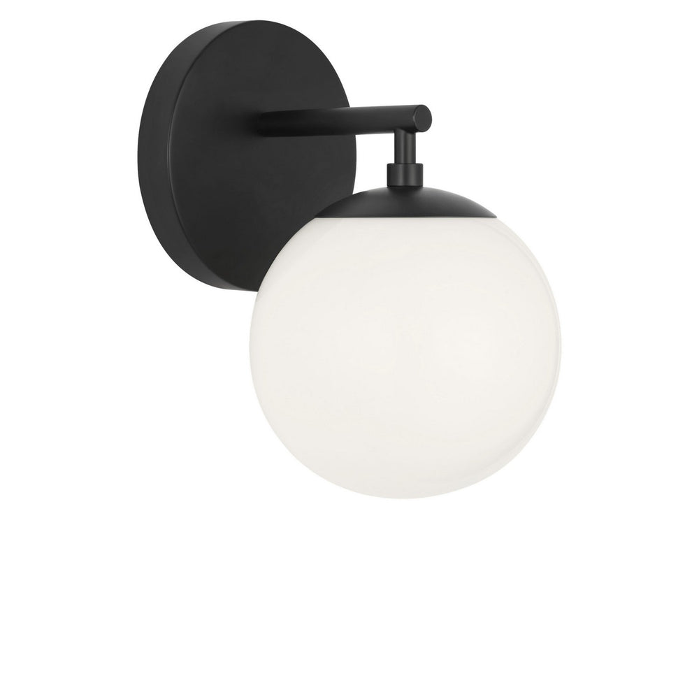 Generation Lighting Canada - One Light Vanity - Nube - Midnight Black- Union Lighting Luminaires Decor