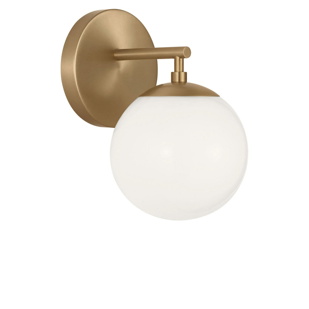 Generation Lighting Canada - One Light Vanity - Nube - Satin Brass- Union Lighting Luminaires Decor