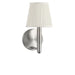 Generation Lighting Canada - One Light Wall Sconce - Vilera - Brushed Nickel- Union Lighting Luminaires Decor