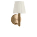 Generation Lighting Canada - One Light Wall Sconce - Vilera - Satin Brass- Union Lighting Luminaires Decor