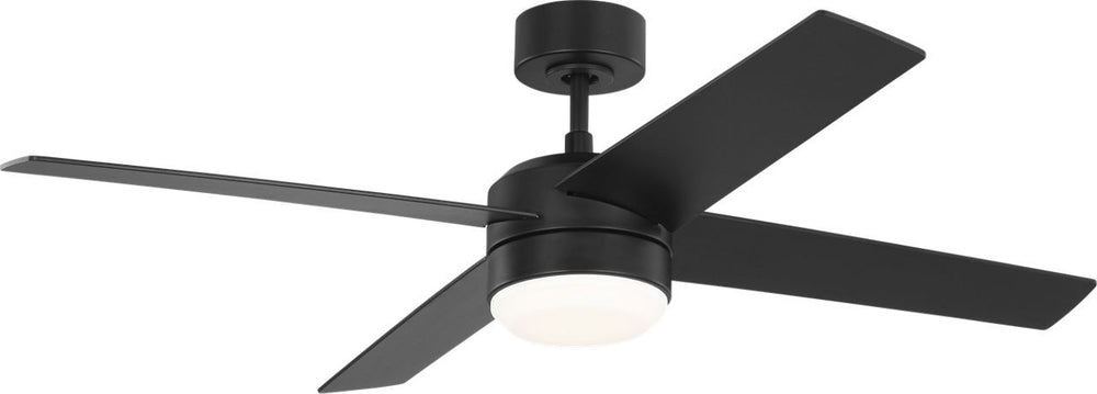 Generation Lighting Canada - 52" Ceiling Fan - Loni - Midnight Black- Union Lighting Luminaires Decor