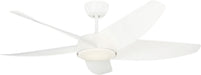 Generation Lighting Canada - 52" Ceiling Fan - Arkdale - Matte White- Union Lighting Luminaires Decor