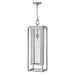 Hinkley Canada - LED Hanging Lantern - Republic - Satin Nickel- Union Lighting Luminaires Decor