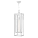 Hinkley Canada - LED Hanging Lantern - Republic - Textured White- Union Lighting Luminaires Decor