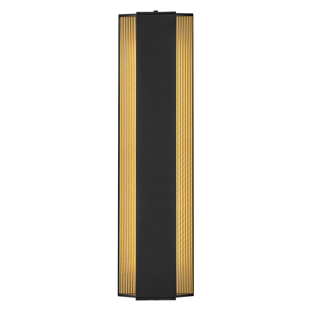 Hinkley Canada - LED Wall Sconce - Strata - Black- Union Lighting Luminaires Decor