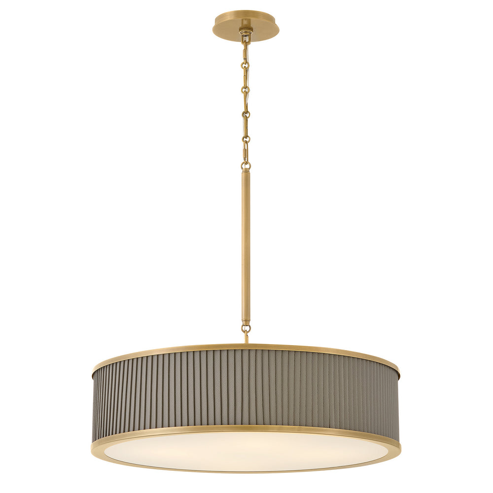 Hinkley Canada - LED Chandelier - Arden - Heritage Brass- Union Lighting Luminaires Decor
