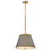 Hinkley Canada - LED Pendant - Arden - Heritage Brass- Union Lighting Luminaires Decor