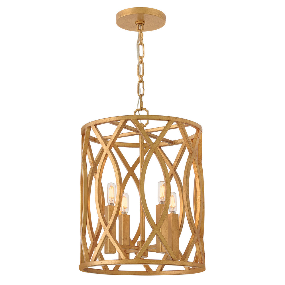Hinkley Canada - LED Pendant - Leona - Distressed Brass- Union Lighting Luminaires Decor