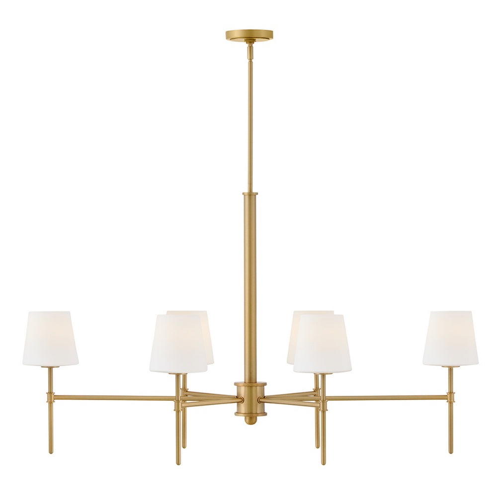 Hinkley Canada - LED Chandelier - Saunders - Lacquered Brass- Union Lighting Luminaires Decor