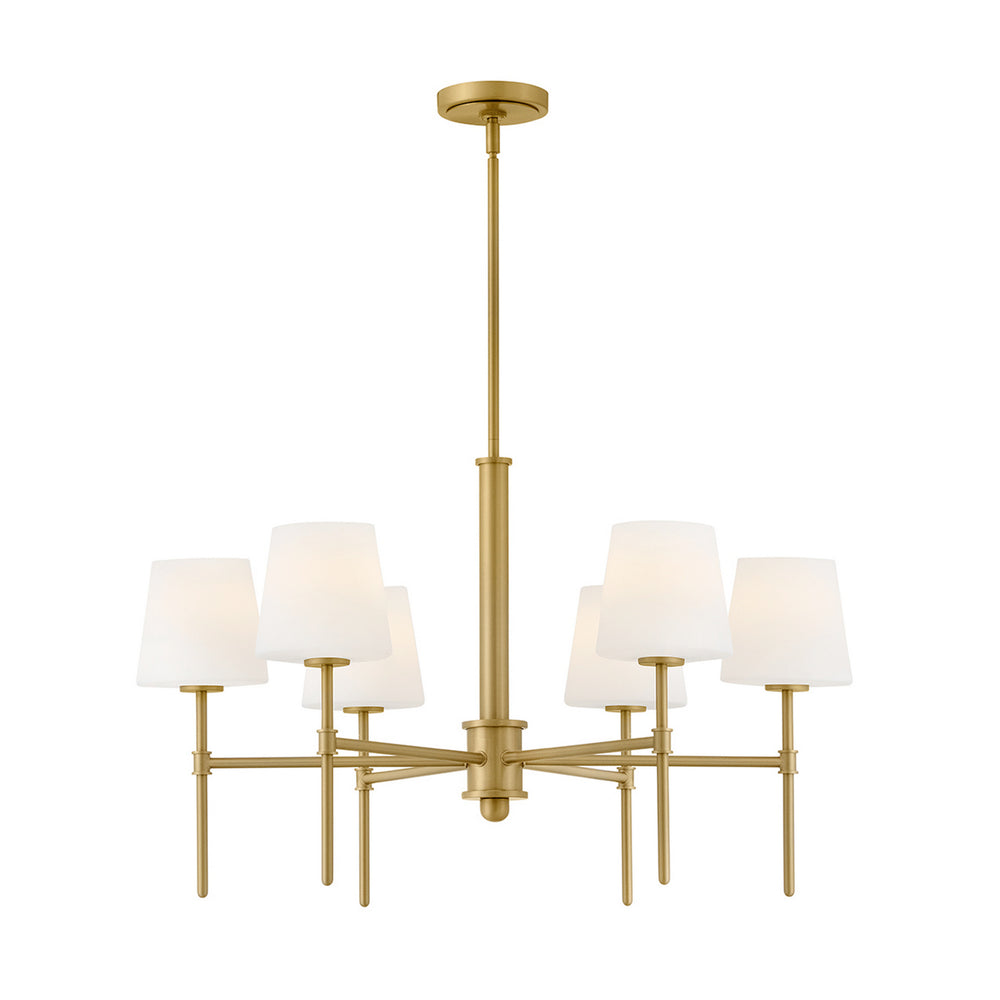 Hinkley Canada - LED Linear Pendant - Saunders - Lacquered Brass- Union Lighting Luminaires Decor