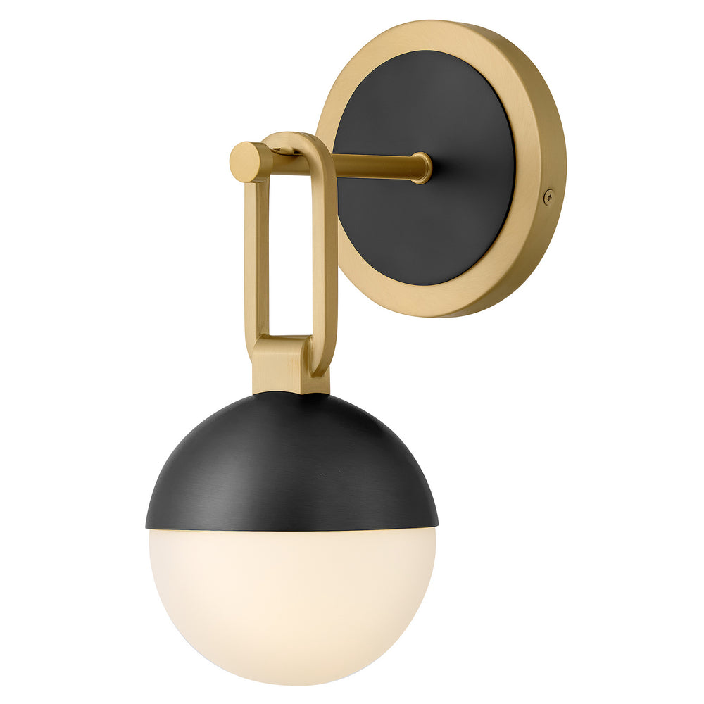 Hinkley Canada - LED Wall Sconce - Bowie - Lacquered Brass- Union Lighting Luminaires Decor