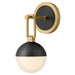 Hinkley Canada - LED Wall Sconce - Bowie - Lacquered Brass- Union Lighting Luminaires Decor