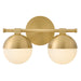 Hinkley Canada - LED Vanity - Bowie - Lacquered Brass- Union Lighting Luminaires Decor