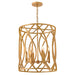 Hinkley Canada - LED Pendant - Leona - Distressed Brass- Union Lighting Luminaires Decor