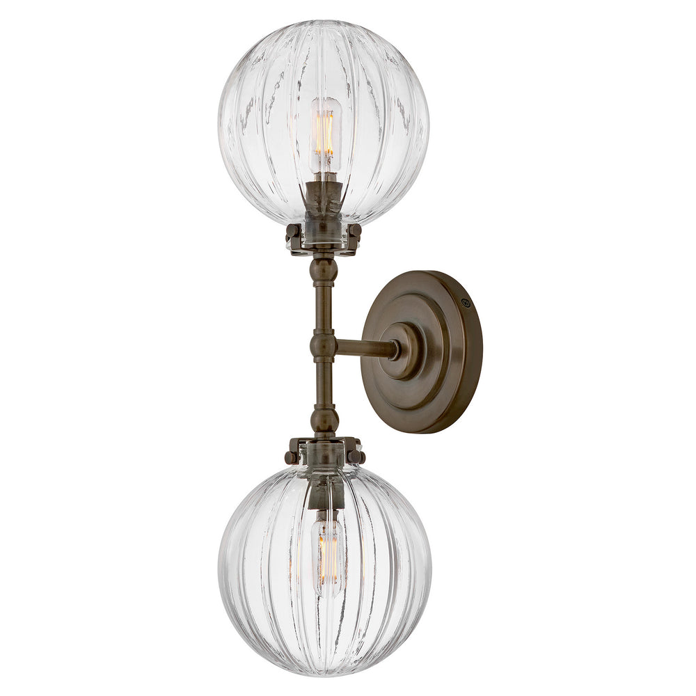 Hinkley Canada - LED Wall Sconce - Helene - Heritage Bronze- Union Lighting Luminaires Decor