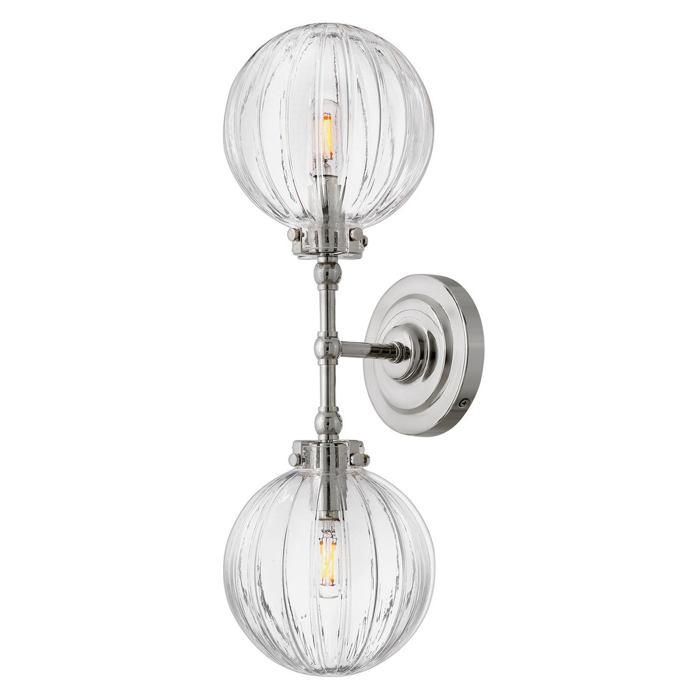 Hinkley Canada - LED Wall Sconce - Helene - Polished Nickel- Union Lighting Luminaires Decor