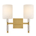 Hinkley Canada - LED Vanity - Anika - Lacquered Brass- Union Lighting Luminaires Decor