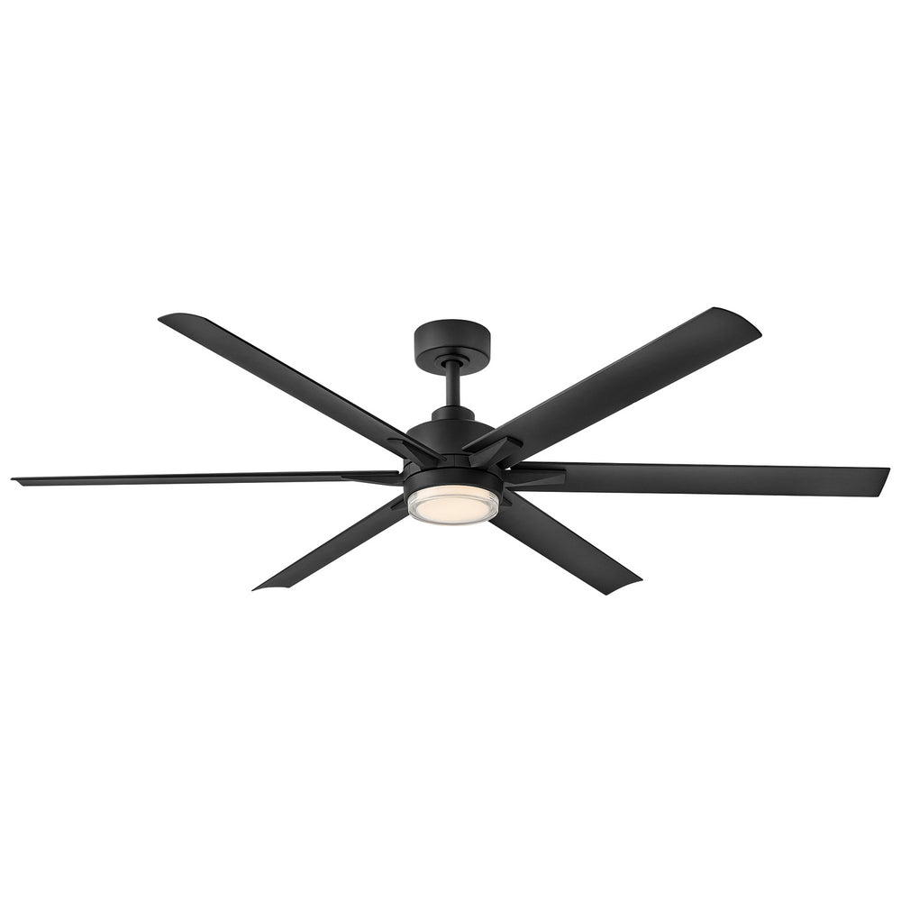 Hinkley Canada - 66" Smart Fan - Valor - Matte Black- Union Lighting Luminaires Decor