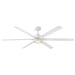 Hinkley Canada - 66" Smart Fan - Valor - Matte White- Union Lighting Luminaires Decor