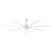 Hinkley Canada - 72" Smart Fan - Current - Matte White- Union Lighting Luminaires Decor