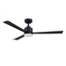 Kendal Canada - 52" Ceiling Fan - Caria - Black- Union Lighting Luminaires Decor