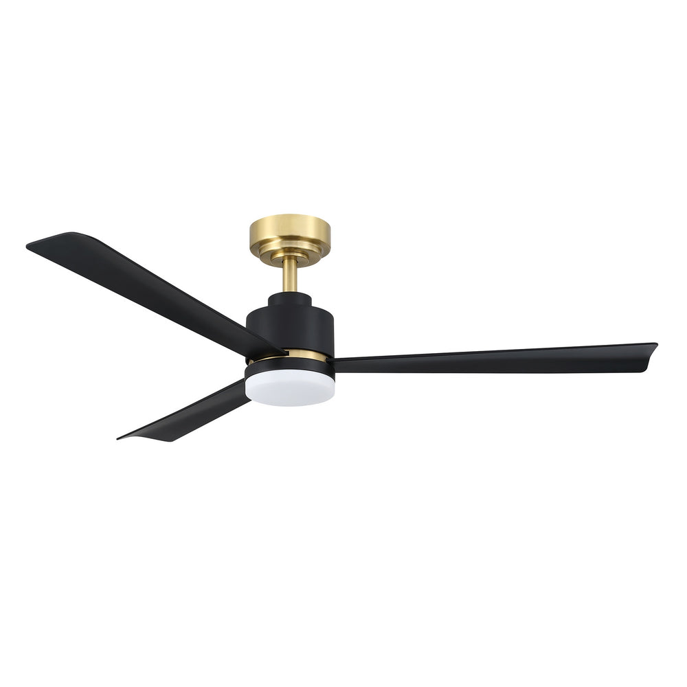 Kendal Canada - 52" Ceiling Fan - Caria - Black & Brass- Union Lighting Luminaires Decor