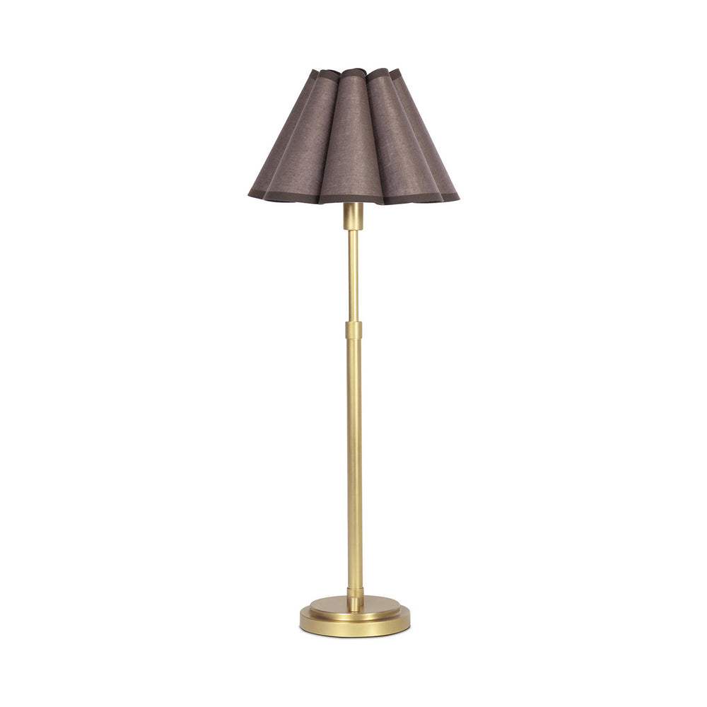 Regina Andrew Canada - One Light Buffet Lamp - Polly - Natural Brass- Union Lighting Luminaires Decor