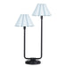 Regina Andrew Canada - Two Light Table Lamp - Polly - Blackened Brass- Union Lighting Luminaires Decor