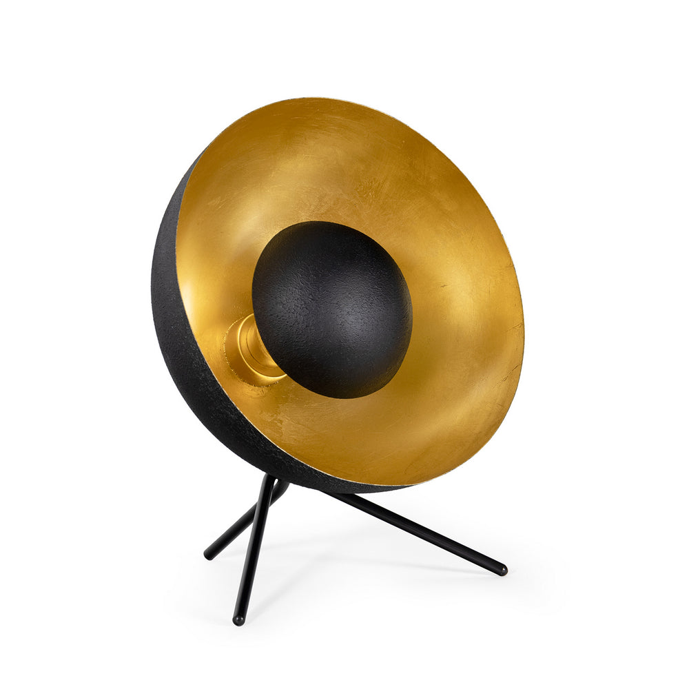 Regina Andrew Canada - One Light Table Lamp - Sigmund - Blackened Steel- Union Lighting Luminaires Decor