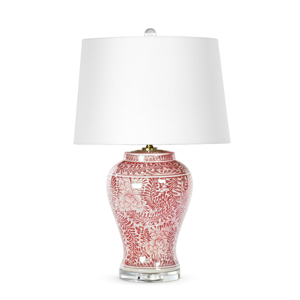 Regina Andrew Canada - One Light Table Lamp - Faye - Red- Union Lighting Luminaires Decor