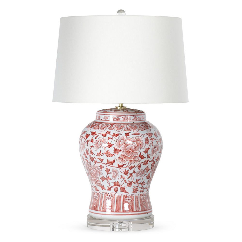 Regina Andrew Canada - One Light Table Lamp - Briar - Red- Union Lighting Luminaires Decor